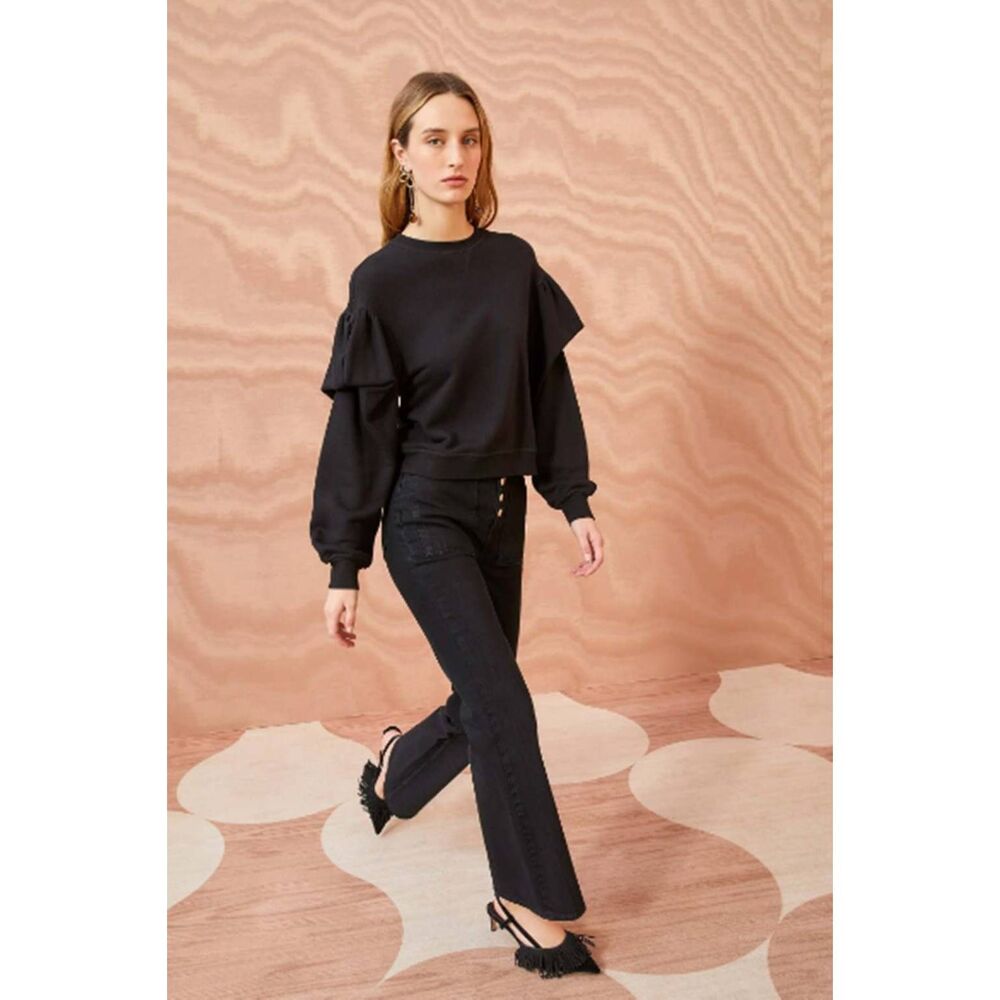 Ulla Johnson Pilar pullover M Black $290